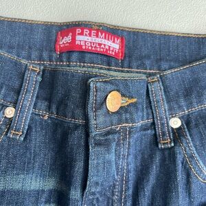 Lee Men's Straight Leg Jeans - Dark Blue